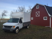 2006 Ford E350 Cube Van. *Only 99K kms* "RV Conversion Ready"!