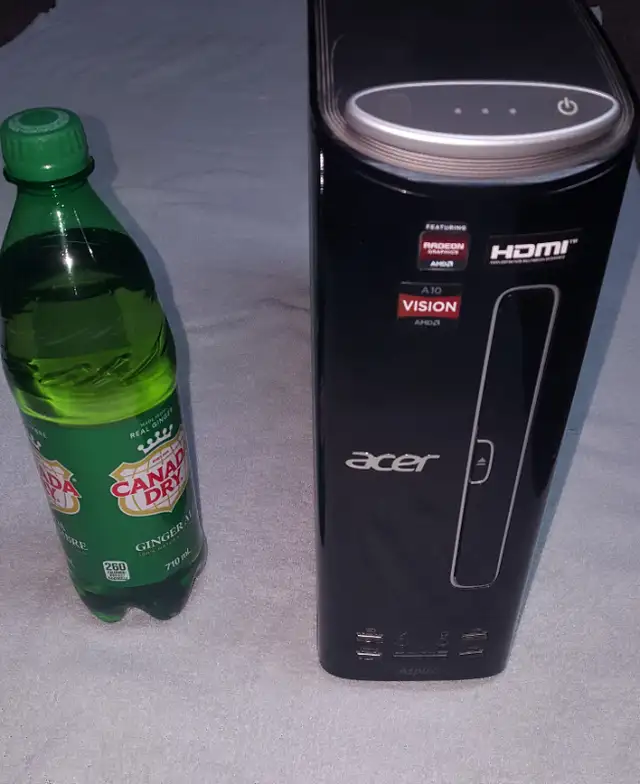 Ordinateur ACER AX3-100  3400 mhz in Desktop Computers in Drummondville - Image 2