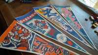 Great MLB Pennants, Indians, Tigers, Blue Jays, Yankees