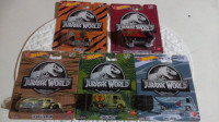 Hot Wheels Premium Jurassic World set or singles