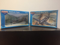 Plastic Model Kits Rare Vintage Novo Aircraft Kits Sealed