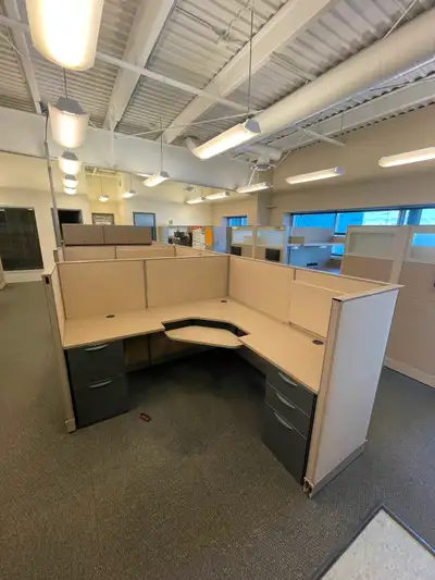 Office computer desk, View more