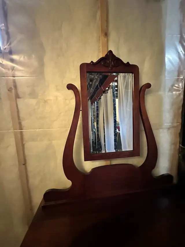 Antique Dresser  in Dressers & Wardrobes in Calgary - Image 6