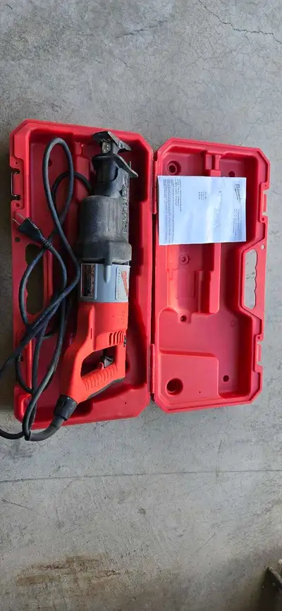 Milwaukee Sawzall 13amps, View more