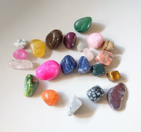 Natural Chakra Stone Healing Crystals Colorful Gemstone