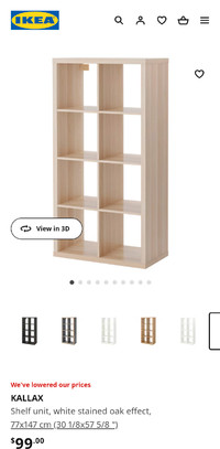 Ikea shelf units - Move out sale