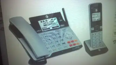 AT&T Connect to Cell 2 Line Answering System with Caller ID/Call, View more