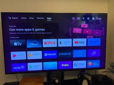 Hisense 65” smart 4K tv , View more