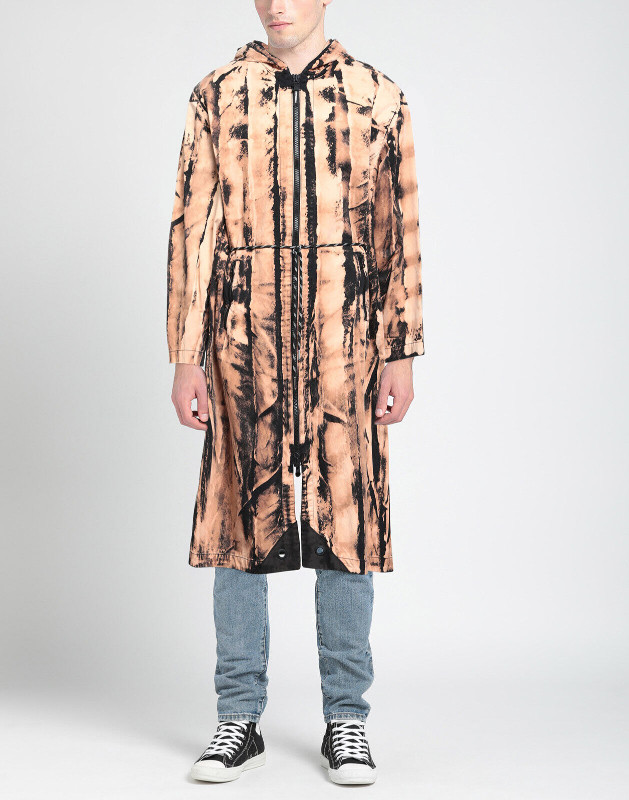 NEW  JUST CAVALLI Trench Style Coat Printed Hooded in Men's in Mississauga / Peel Region