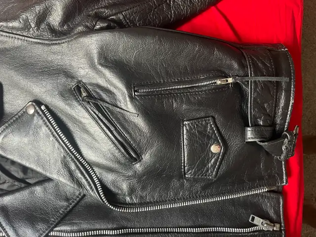 Leather Biker jacket562453721531043843