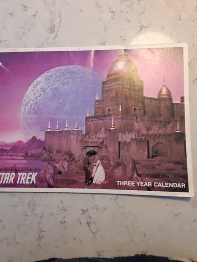 3 year Star Trek calendar1976-78, View more