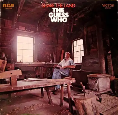 The Guess Who  --  Share The Land    * DISQUE VINYLE / VINYL REC, View more