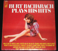 Burt Bacharach - Plays his Hits (1969) LP JAZZ