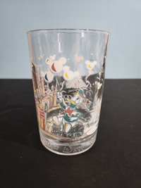 VINTAGE McDONALDS DISNEY WORLD DONALD DUCK GLASS