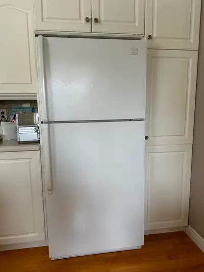 Whirlpool Refrigerator and Stove, View more