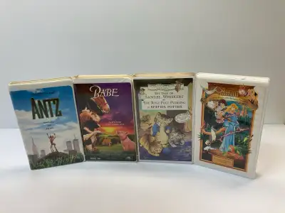 VHS Movies - set of 4, View more
