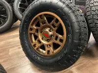 A64. 2024 Toyota 4Runner / Tacoma Satin Bronze TRD wheels and To