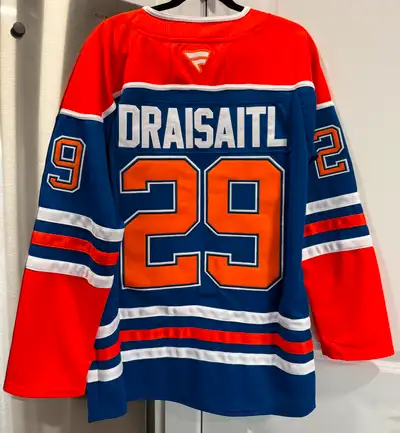 New Oilers Hockey Jersey Leon Draisaitl #29 Cross posted.... Let me know if you need more info. Than...