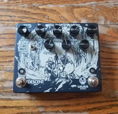 Walrus Audio Descent Reverb/Octave Machine Pedal, View more