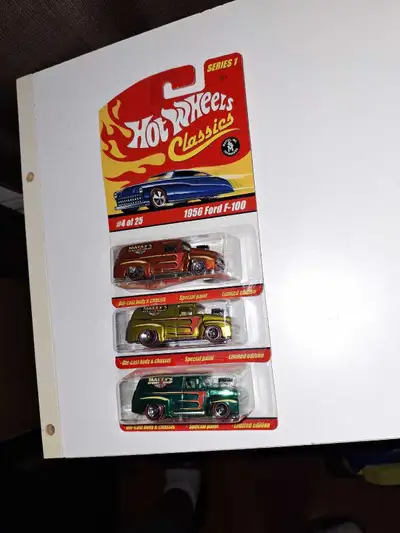 1956 Ford F-100 2005 Hot Wheels Classics lot of 3, View more