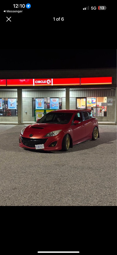 Mazda speed3 low kms 