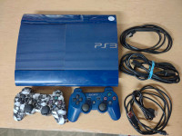 Sony PS3 Super Slim 250GB Console Cech-4000B (Sapphire Blue)