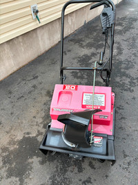Older Murray corded electric snowblower for sale