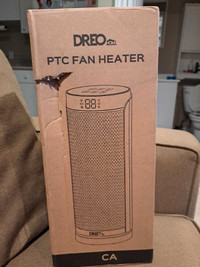 HEATER PTC FAN DREO HOME it works heat or cold Brand new