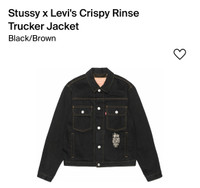 Stussy x Levi’s Crispy Rinse Trucker Jacket