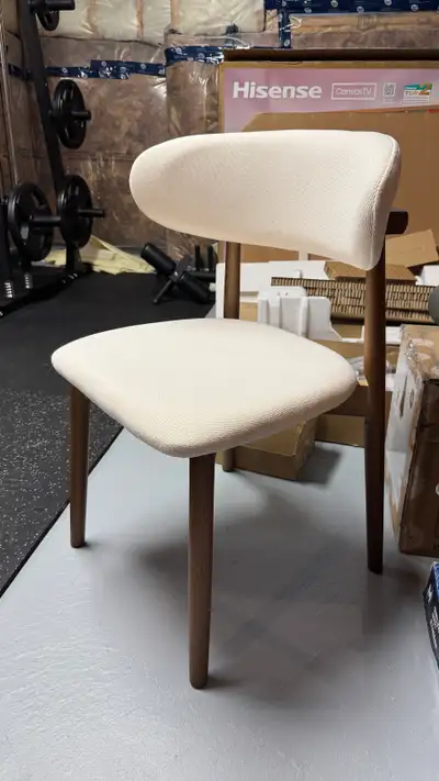Brand New Dining/Office Chair - Beige / Light Wood, View more
