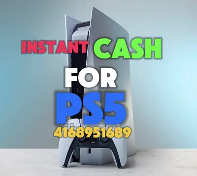 Instant cash for your PS5/PS5 slim/PS5 pro, View more