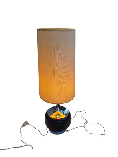 Vintage MCM 50s 60s Table Lamp., View more