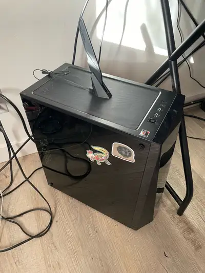 custom gaming PC + RGB keyboard, View more