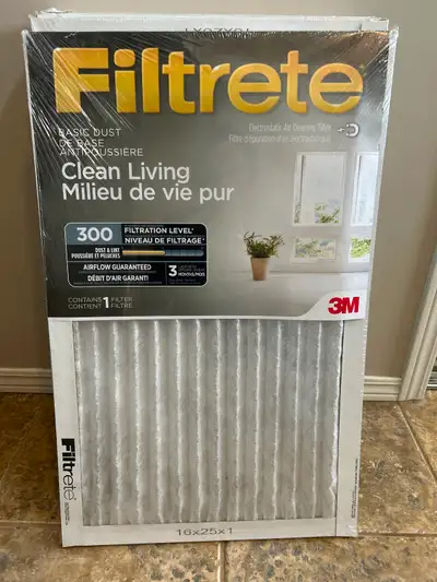 Furnace filter 16x25x1 brand new, View more