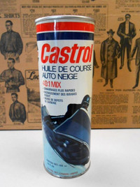 Canne d'Huile Castrol - Ski-Doo - Vintage