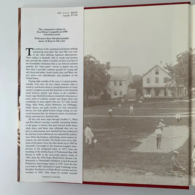 1994 Baseball: An Illustrated History Hardcover Book in Other in City of Toronto - Image 5