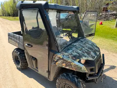 2014 Polaris Ranger 800 cc Clear polycarbonate doors Winch Mirrors Camo colour New shafts / CVs New...