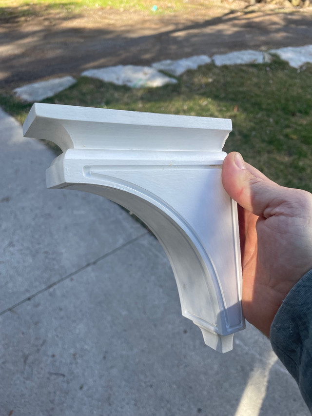 Painted wood corbels in Other in Peterborough