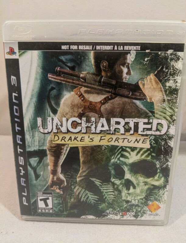 Uncharted Drake's Fortune for PS3 in Sony Playstation 3 in Markham / York Region