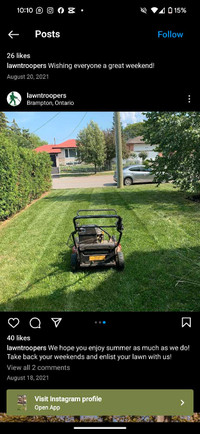 Scarborough Lawn maintenance Grass cutter 