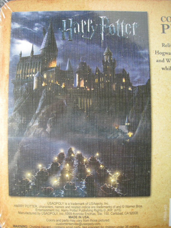 Harry Potter Hogwarts Puzzle – NEW - 550 Pcs in Toys & Games in Guelph - Image 3