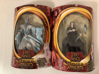 THE LORD OF THE RINGS, THE TWO TOWERS, ACTION FIGURES