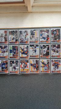 Score 2013-2014 Edmonton Oilers 18 basic Cartes hockey cards