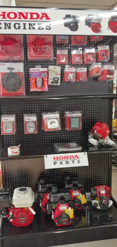We carry a variety of small Honda engines in stock, GX160, GX270... Looking for parts - filters, dip...