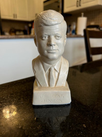 Vintage President John F. Kennedy JFK Bust Chalkware 6 “