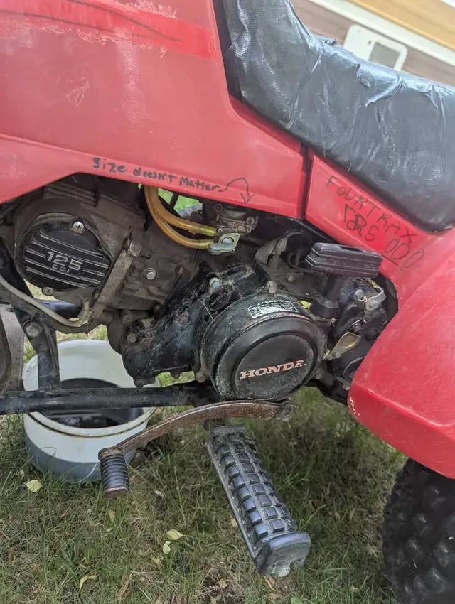 1986 Honda Fourtrax 125 in ATVs in Regina - Image 5