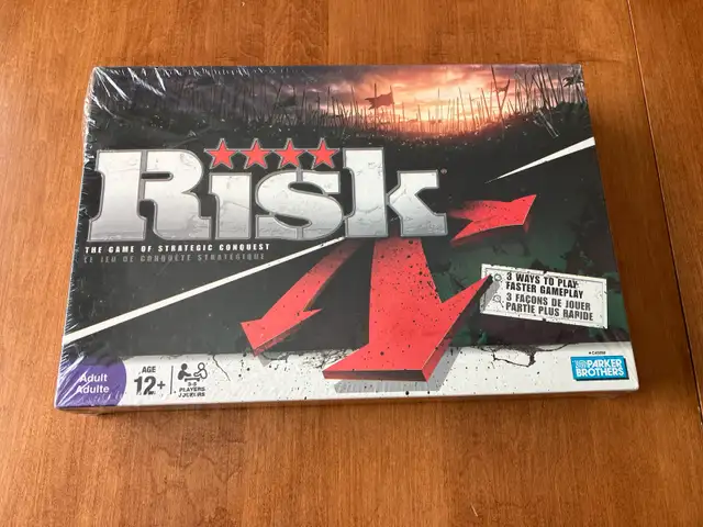 Brand New Risk Game by Parker Brothers from 2008628632841685791212