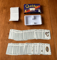 Vintage Quiddler Game from 1998, Complete