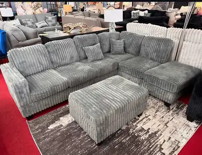 Corduroy Sectional Sofa, View more