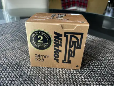 Nikkor 24mm f/2.8 Manual Lens, View more